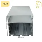 لاین نوری چراغ خطی روکار و آویز LED رویه 85 ارتفاع 75 میلیمتری کد 24 - Image 2