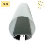 لاین نوری چراغ خطی آویز و کنجی LED قطر 30 میلیمتری کد 43 - Image 2