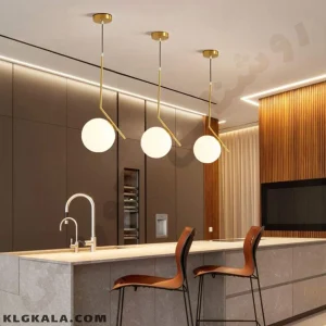 آویز مولکولی تک شعله مدل سهند - Image 2