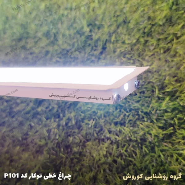 p101 3img لاین نوری چراغ خطی توکار LED رویه 25 ارتفاع 5 میلیمتری کد 1