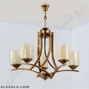 لوستر لهستانی مدل آسا کد 7055 - قابل انتخاب از 3 تا 8 شاخه - Image 5