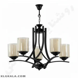 لوستر لهستانی مدل آسا کد 7055 - قابل انتخاب از 3 تا 8 شاخه - Image 4