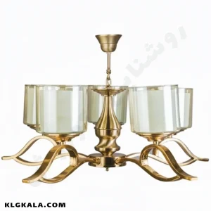 لوستر لهستانی مدل شایان کد 5015 - قابل انتخاب از 3 تا 8 شاخه - Image 5