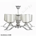 لوستر لهستانی مدل شایان کد 5015 - قابل انتخاب از 3 تا 8 شاخه - تصویر 2