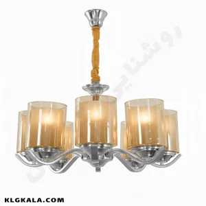 لوستر لهستانی مدل شیدا کد 5020 - قابل انتخاب از 3 تا 8 شاخه - Image 9