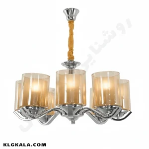لوستر لهستانی مدل شیدا کد 5020 - قابل انتخاب از 3 تا 8 شاخه - Image 6