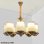 لوستر لهستانی مدل شیدا کد 5020 - قابل انتخاب از 3 تا 8 شاخه - Image 4