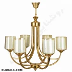 لوستر لهستانی مدل سهیل کد 5045 - قابل انتخاب از 3 تا 8 شاخه - تصویر 5