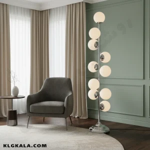 آباژور ایستاده کنارسالنی مولکولی 10 شعله مدل خطی - Image 3