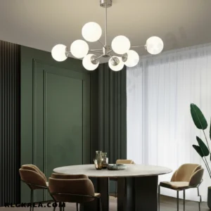 لوستر مولکولی طرح نامنظم کهکشانی 8 شعله - Image 3