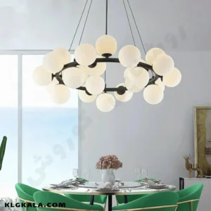 لوستر مولکولی مدل حلقه - قابل انتخاب تعداد شعله - Image 4