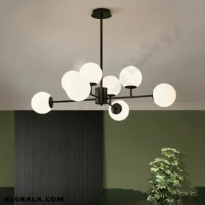 لوستر مولکولی 8 شعله مدل تارا