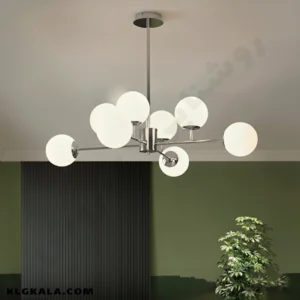 لوستر مولکولی 8 شعله مدل تارا - Image 3