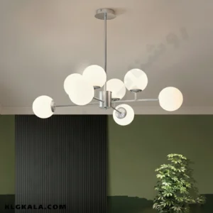 لوستر مولکولی 8 شعله مدل تارا - Image 2