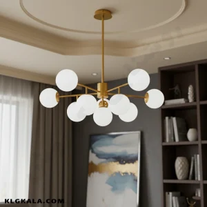 لوستر مولکولی 10 شعله مدل تارا