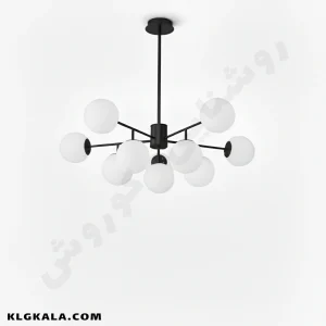 لوستر مولکولی 10 شعله مدل تارا - Image 4