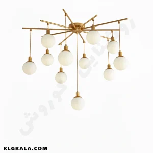 لوستر مولکولی 11 شعله مدل آروین - Image 5