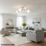 لوستر مولکولی 4 شعله مدل ماهرخ - Image 3