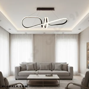 لوستر مدرن اس ام دی مدل پروانه - Image 2