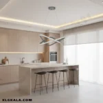 لوستر مدرن اس ام دی مدل ستاره مثلثی - Image 4