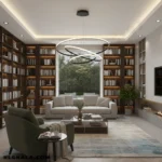 لوستر مدرن اس ام دی مدل حلقه ای سه طبقه قطر 90 - 70 - 50