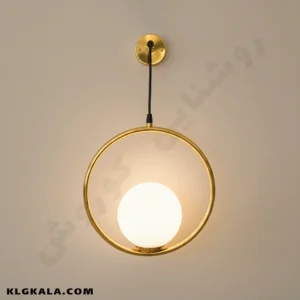 دیوارکوب مولکولی دایره ای 1 شعله - Image 3