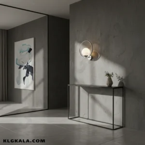 دیوارکوب مولکولی 1 شعله طرح حلقه - Image 4