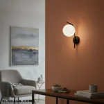 دیوارکوب مولکولی تک شعله مدل مونا - تصویر 5